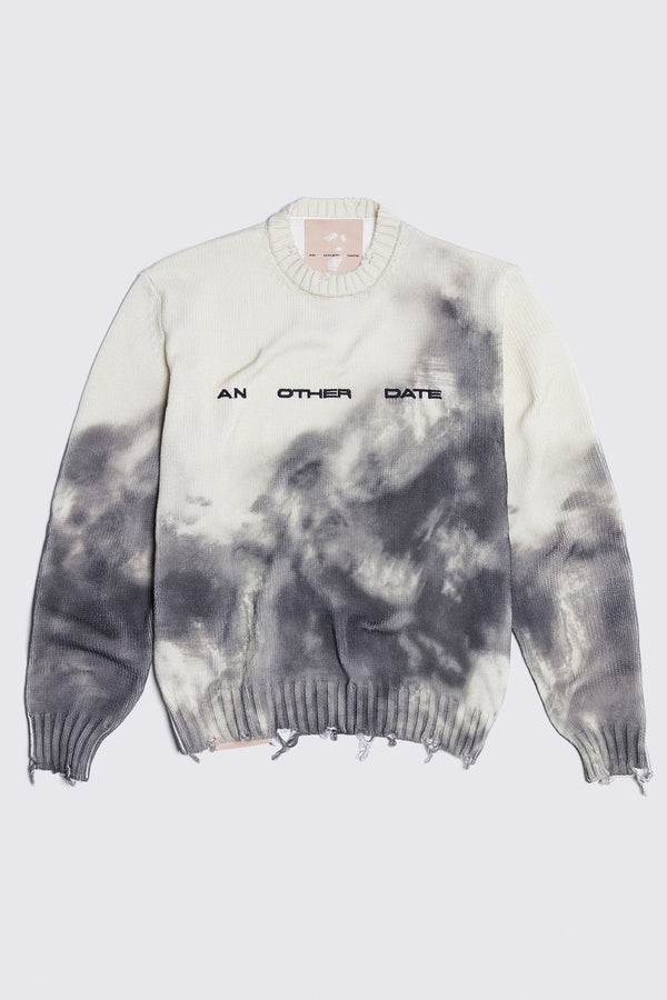 Regular Storm Print Sweater