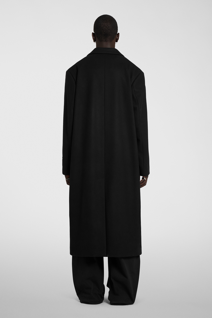 CLOTH COAT MAN - NERO/BLACK