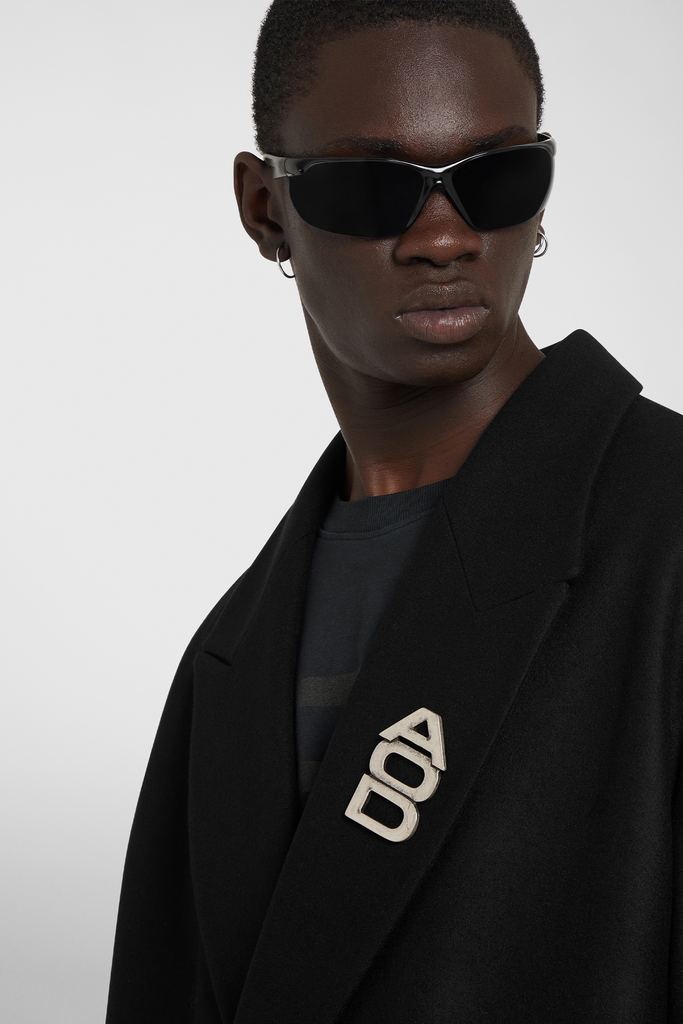CLOTH COAT MAN - NERO/BLACK